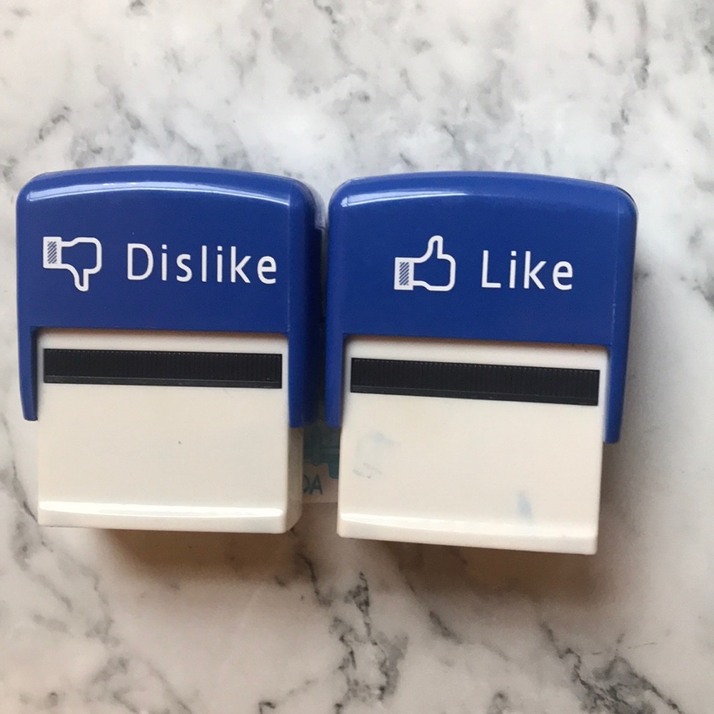 LIKE DISLIKE STAMPS